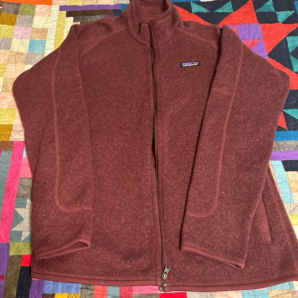Patagonia size XL deep burgundy jacket